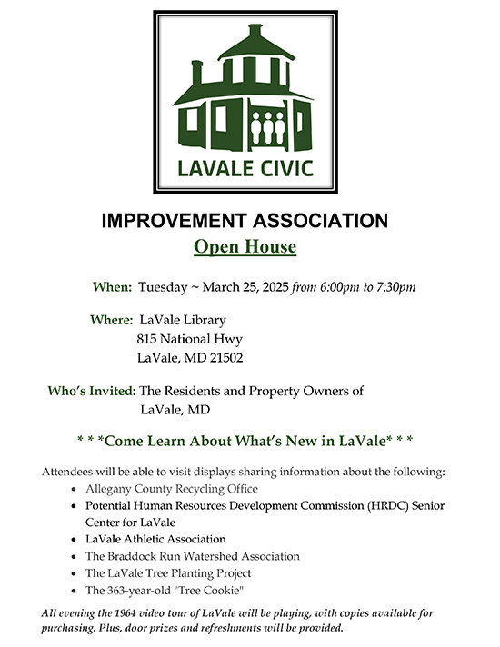 2025 Open House Flyer